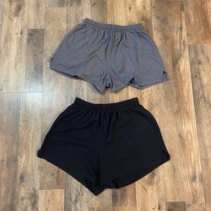 Two pairs of women’s soffe shorts